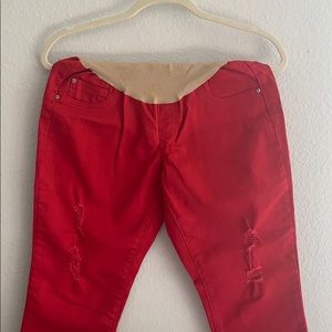 Jessica Simpson Maternity Jean Capris